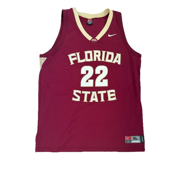 Nike Other - VINTAGE‎ Nike Florida State Seminoles Jersey Mens XL Red 22 Basketball Y2K